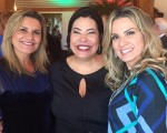 Karla Edde, Claudia Cury e Adriana Alves