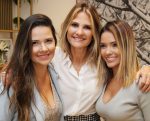 Erika Abreu, Adriana Indelli e Rachel Abreu