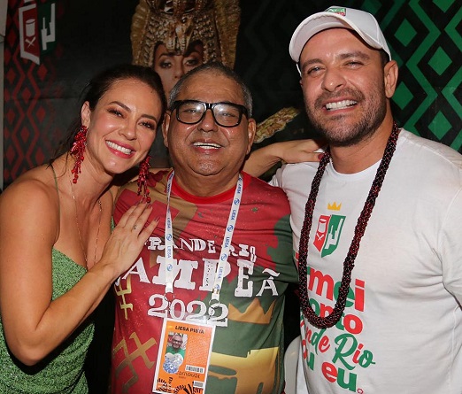 Filipe Toledo curte o Camarote da Allegria na festa da Sapucaí - Ze Ronaldo