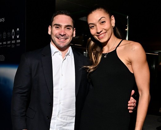 Arthur Zanetti e sua mulher Jéssica