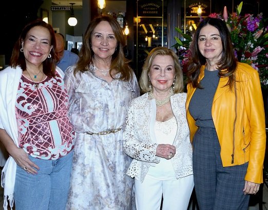 Claudia Cury, Sumaya Neves, Rachel Gusmão e Hosana Pereira