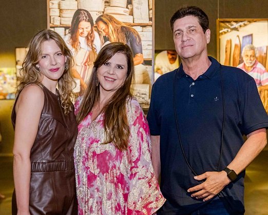 Priscila Bodin, Fabienne Bezerra e Beto Bodin