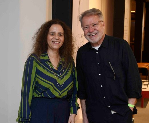 Beatriz Milhazes e João Caetano