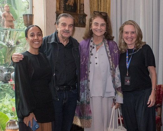 Camilla Rocha Campos, Hugo Barreto, Lea Klabin e Vanderlea Paiva