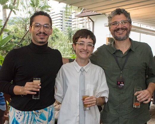 Douglas Liborio, Duda Soletti e Diogo Maia