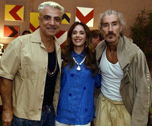 Fause Haten, Maria Fernanda Teixeira e Felipe Veloso