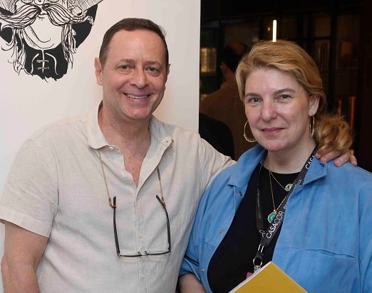 Marcelo Guidine e Celina Mello Franco