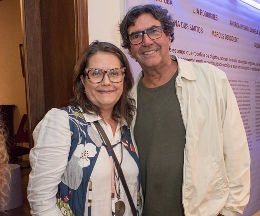 Rosangela Rennó e Sergio Zalis