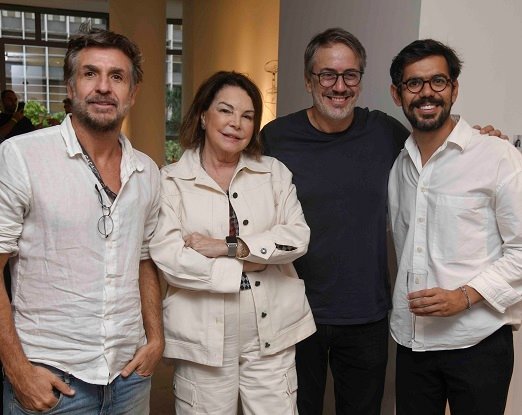Sebastian Gomez, Patricia Mayer, Sergio Conde Caldas e Diego Raposo
