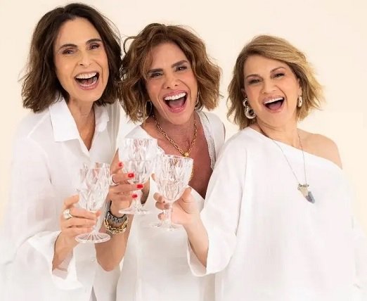 Silvia Pfeifer, Adriana Garambone e Helena Fernandes