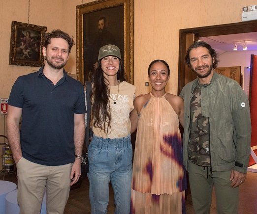 Victor Perlingeiro, Catarina Papa, Camilla Rocha e Fabio Szwarcwald